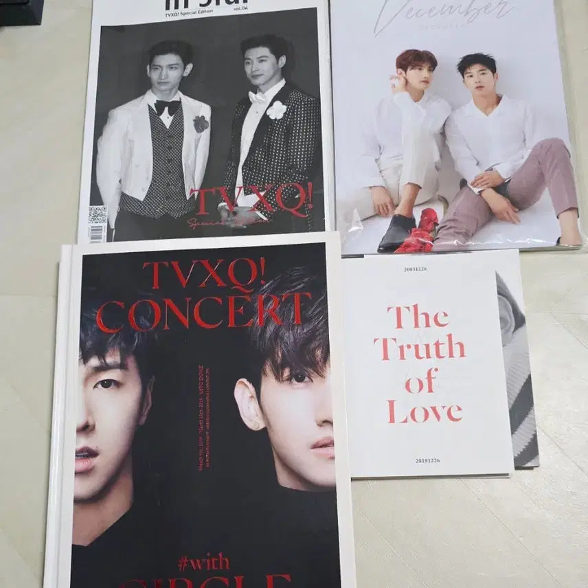 [BUNJANG] TVXQ! Circle Concert Photobook & Bundle Set / 동방신기 써클콘 포토북 및 일괄
