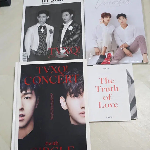 [BUNJANG] TVXQ! Circle Concert Photobook & Bundle Set / 동방신기 써클콘 포토북 및 일괄