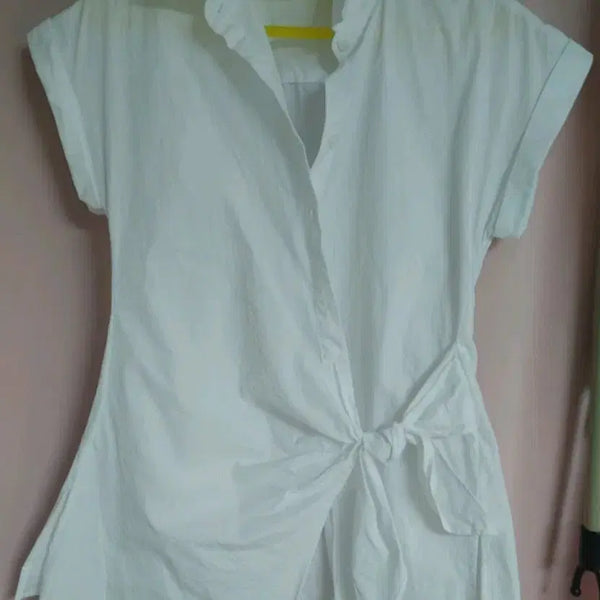 [BUNJANG] Zara White Shirt XS / 자라 화이트 셔츠.xs랩 디자인