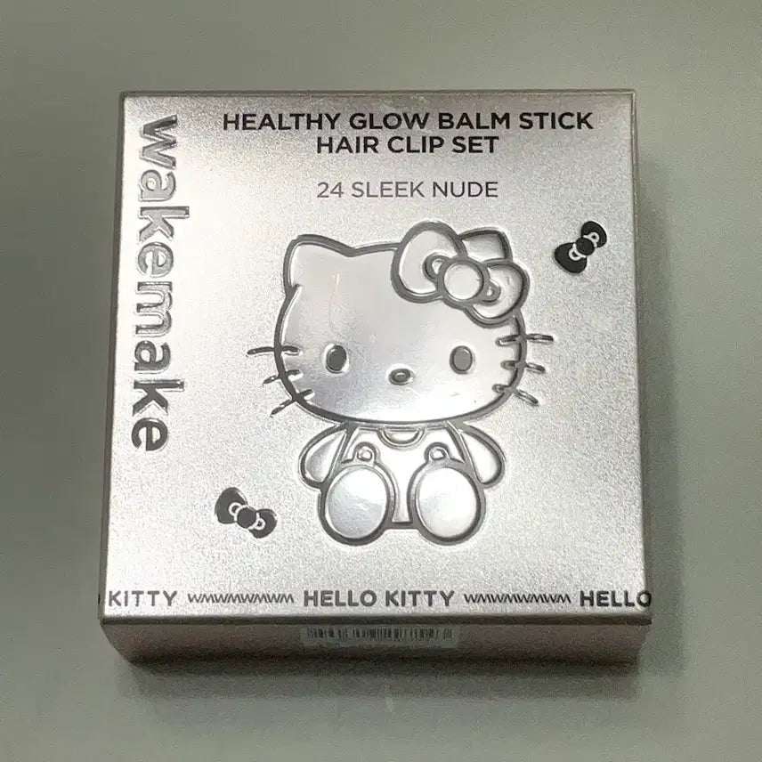[BUNJANG] WAKEMAKE Hello Kitty x Slick Nude Limited Edition Hairpin Set / 미개봉 새상품 웨이크메이크 헬로키티 슬릭누드