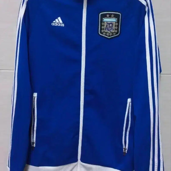[BUNJANG] Adidas Argentina Blue White Track Top Jersey / 아디다스 아르헨티나 블루 화이트 트랙탑 저지 져지집업 90/S