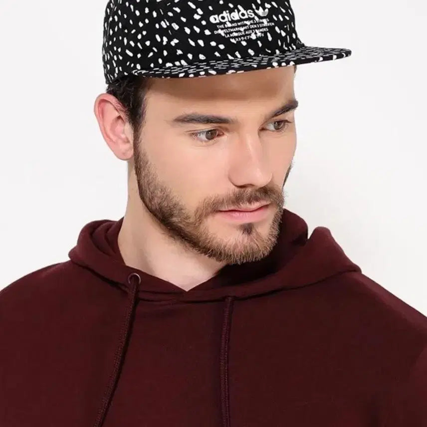 [BUNJANG] Adidas Originals Dot Cap Black White / 아디다스 오리지널 도트캡 블랙화이트 모자