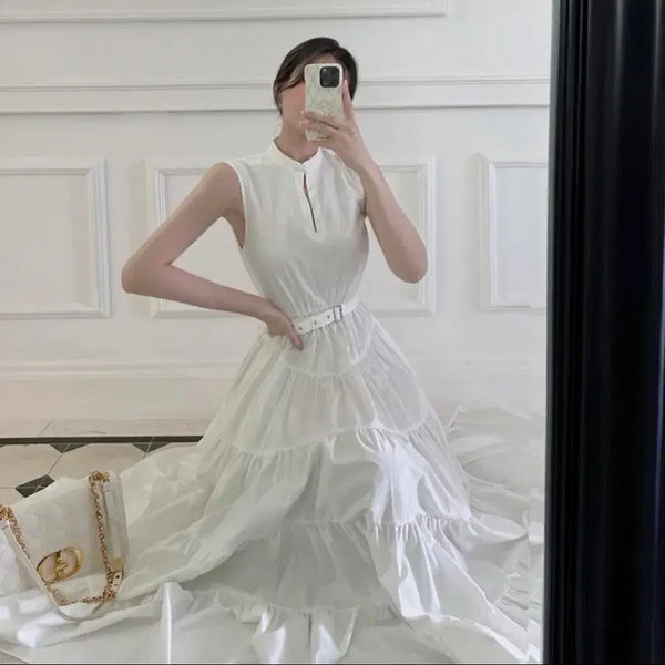 [BUNJANG] Eva Bin Long Dress S / 에바빈 롱 드레스 S 새상품  15만원대 구입