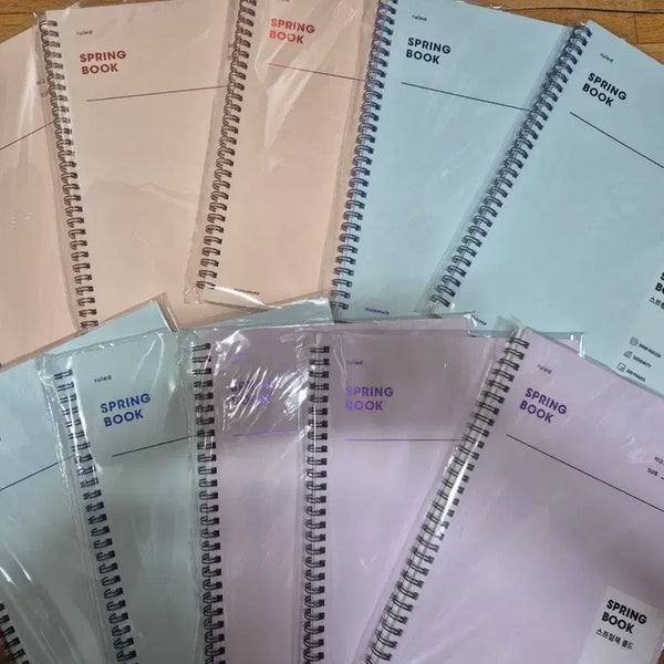 [BUNJANG] Motemote Ruled Notebook 10-Book Bundle Set / 모트모트 룰드 노트 10권 일괄
