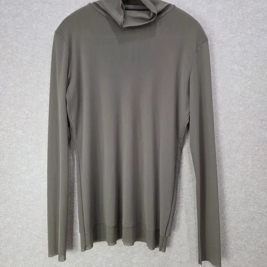 [BUNJANG] IBIZA Cutting See-through Neck Sleeve Beige / 이비자 컷팅 시스루 넥 슬리브 베이지 이탈리아 IBIZA
