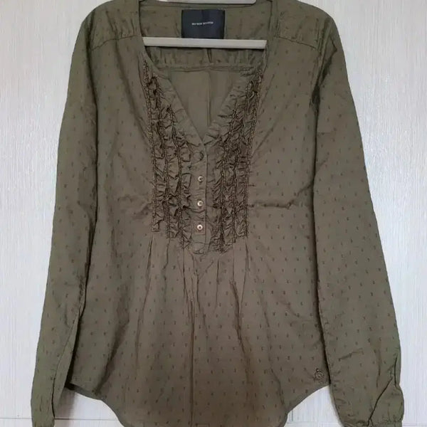 [BUNJANG] Maison Scotch Embellished Cotton Blouse / 66)네덜란드 메종스카치MASION SCOTCH 비즈장식 면블라우스