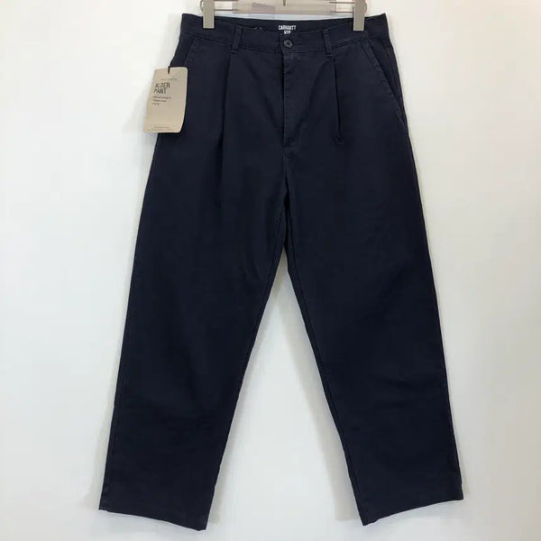 [BUNJANG] Carhartt WIP Alder Pants Relaxed Fit 30 Inch Navy Cotton / 칼하트 WIP (새상품) ALDER 팬츠 30 인치 릴렉시드