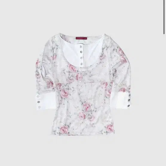 [BUNJANG] In&Yang Harmony Rose Top / 인앤양 하모니 로즈탑