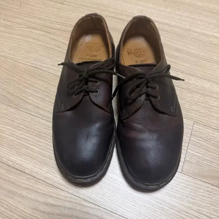 [BUNJANG] Dr. Martens 1461 Bex Made in England Brown Leather Shoes / Uk6,250) 닥터마틴 1461 벡스 mie 잉글랜드 브라운