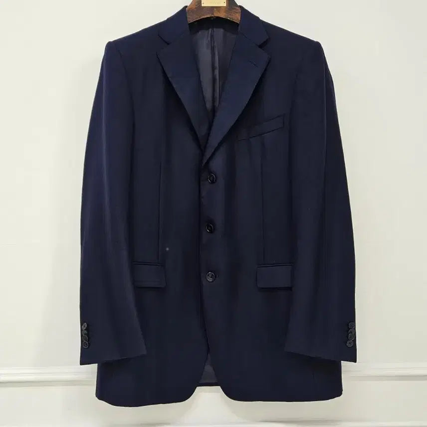 [BUNJANG] Ermenegildo Zegna Navy Wool Blazer / 에르메네질도 제냐 네이비 울 블레이저