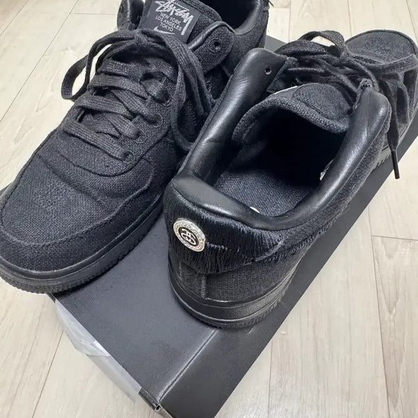 [BUNJANG] Nike x Stussy Air Force 1 Low Triple Black / [275] 나이키 x 스투시 에어포스 1 로우 트리플 블랙