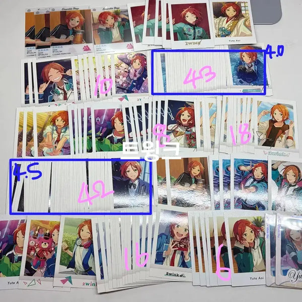 [BUNJANG] Ensemble Stars! Trading Cards (Pascha/Pashat) - Chugoku Staranimate Regular & 5th Anniversary - Yuta & Hinata / 앙스타 파샤 파샷츠 중스타 애니메이트 통상 5주년 유우타 히나타