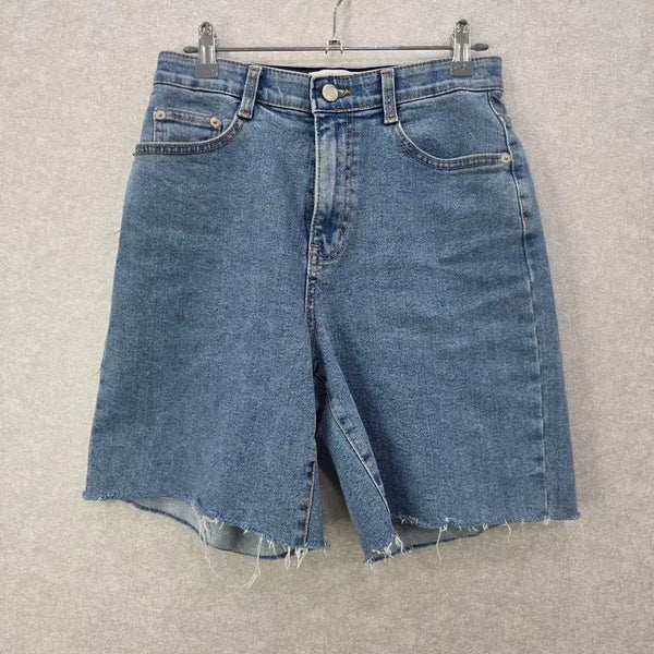 [BUNJANG] HOWLUK Original Premium Denim Half Pants / HOWLUK 오리지널 프리미엄 데님 하프팬츠