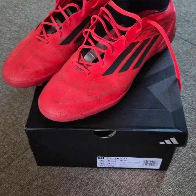 [BUNJANG] Adidas T50 Pro TF Soccer Cleats 280mm / 아디다스 T50 pro tf 280사이즈
