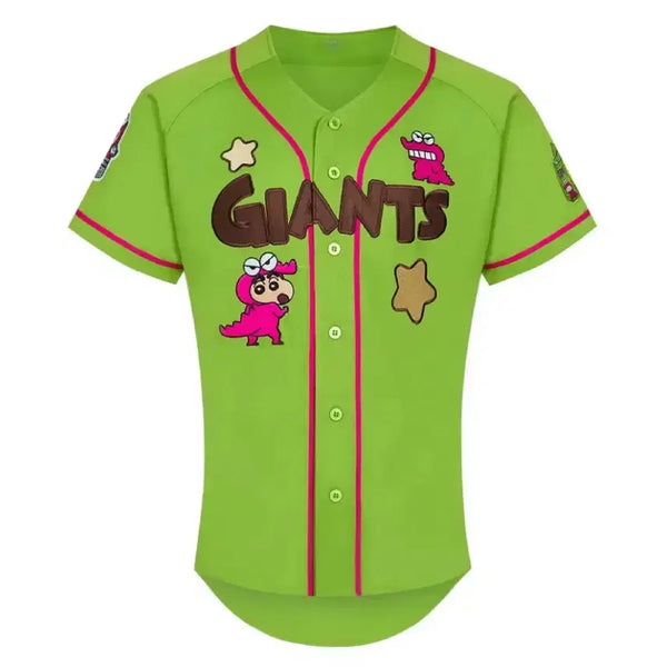 [BUNJANG] Lotte Giants Crayon Shin-chan Choco-bi Baseball Jersey / (구매) 롯데자이언츠 짱구 초코비 유니폼