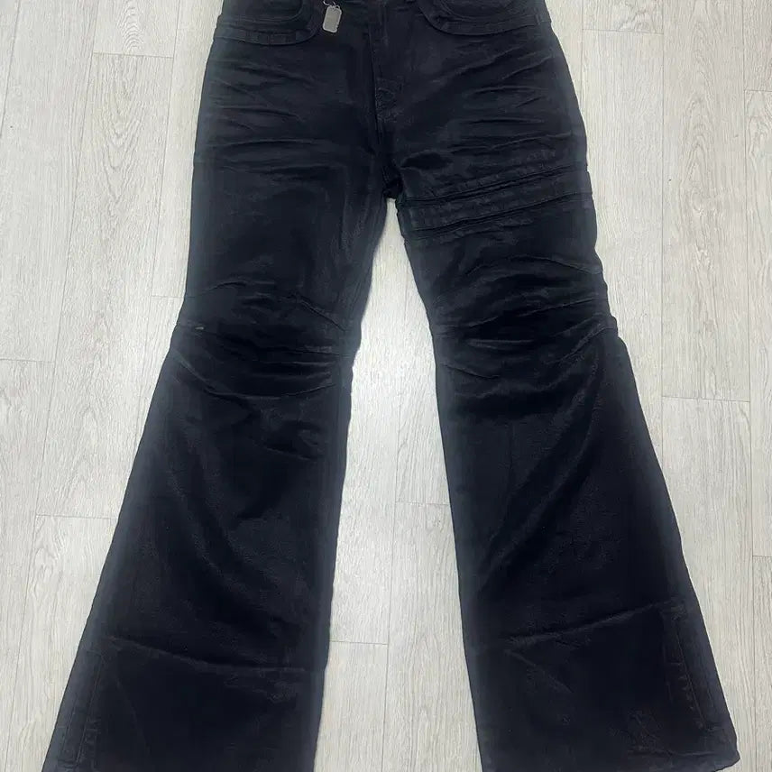[BUNJANG] FOG SERVICE Coating Flare Jeans / 포그서비스 코팅 플레어 진