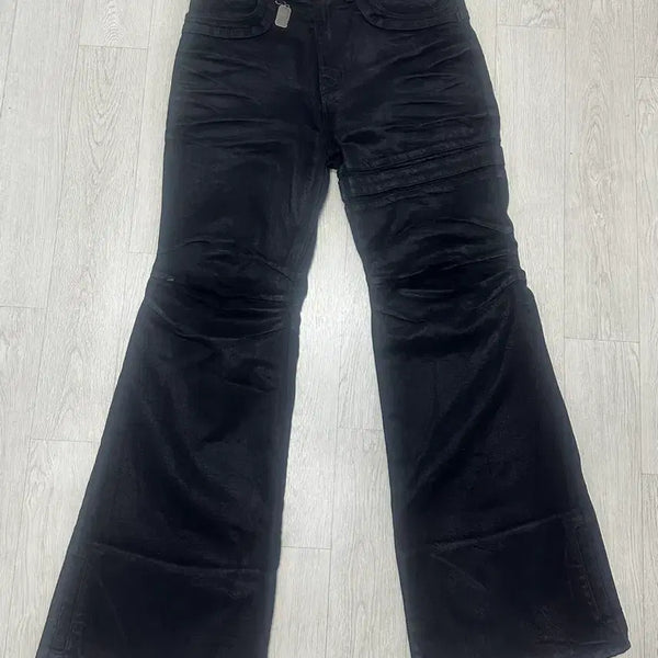 [BUNJANG] FOG SERVICE Coating Flare Jeans / 포그서비스 코팅 플레어 진