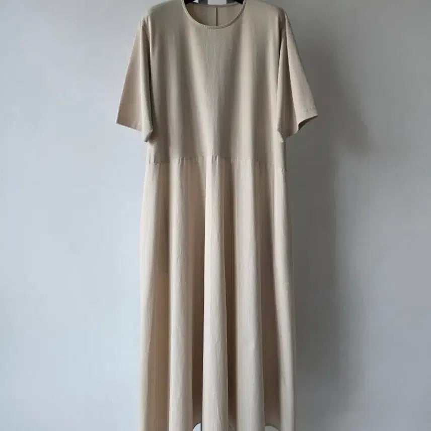 [BUNJANG] COS Relaxed Fit Cotton Long Dress Beige Size 66-77 / COS 코스 루즈핏 코튼 롱 원피스-66.77(새상급)