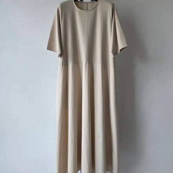 [BUNJANG] COS Relaxed Fit Cotton Long Dress Beige Size 66-77 / COS 코스 루즈핏 코튼 롱 원피스-66.77(새상급)