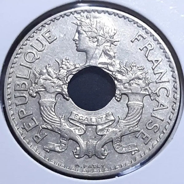 [BUNJANG] French Indochina 1939 5 Centimes Coin / 프랑스령 인도차이나 준미사용 1939년 5센트.외국주화 주화 화폐 동전