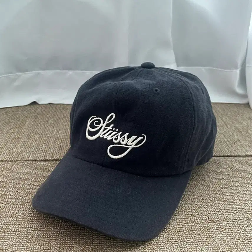 [BUNJANG] Stussy Small Letter Canvas Ball Cap / (극미 중고) 스투시 캔버스 볼캡 stussy 소문자