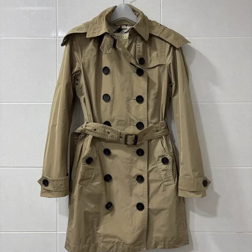 [BUNJANG] Burberry Balmacaan Trench Coat / 정품) 버버리 발모랄