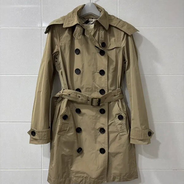 [BUNJANG] Burberry Balmacaan Trench Coat / 정품) 버버리 발모랄