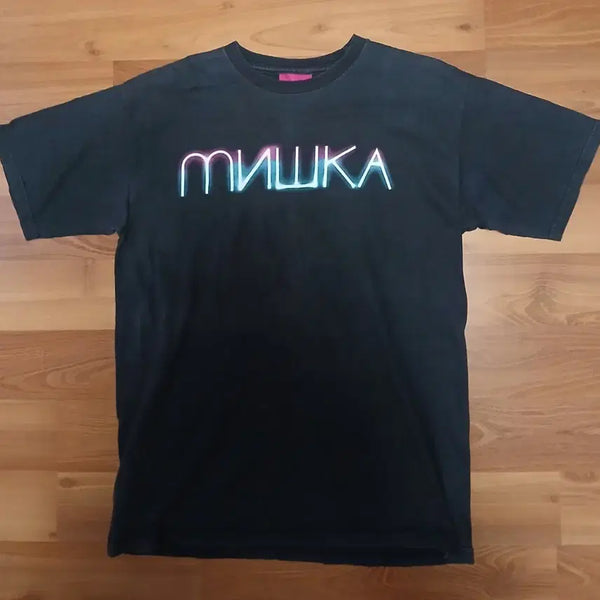 [BUNJANG] Mishka Neon Logo T-Shirt M / 미쉬카 네온 로고 티셔츠 M