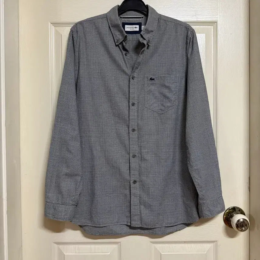 [BUNJANG] Lacoste Men's Slim Fit Cotton Shirt / 라코스테 ] 남성셔츠 40