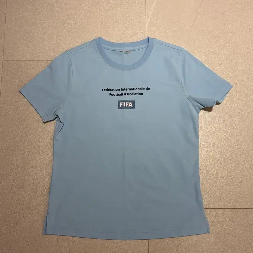 [BUNJANG] FIFA Functional Short-Sleeve T-Shirt Sky Blue / 신축성 좋은 FIFA 기능성 반팔티 하늘색