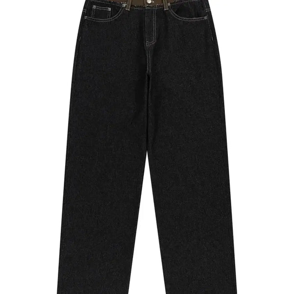 [BUNJANG] AKAM Denim Pants Black Size 2 / 아캄 데님 팬츠 블랙 2 사이즈