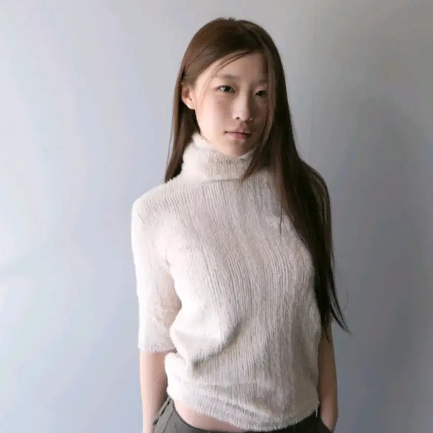 [BUNJANG] Baby Lap Peach T Knit Top / 베이비랩 peach t 피치 티