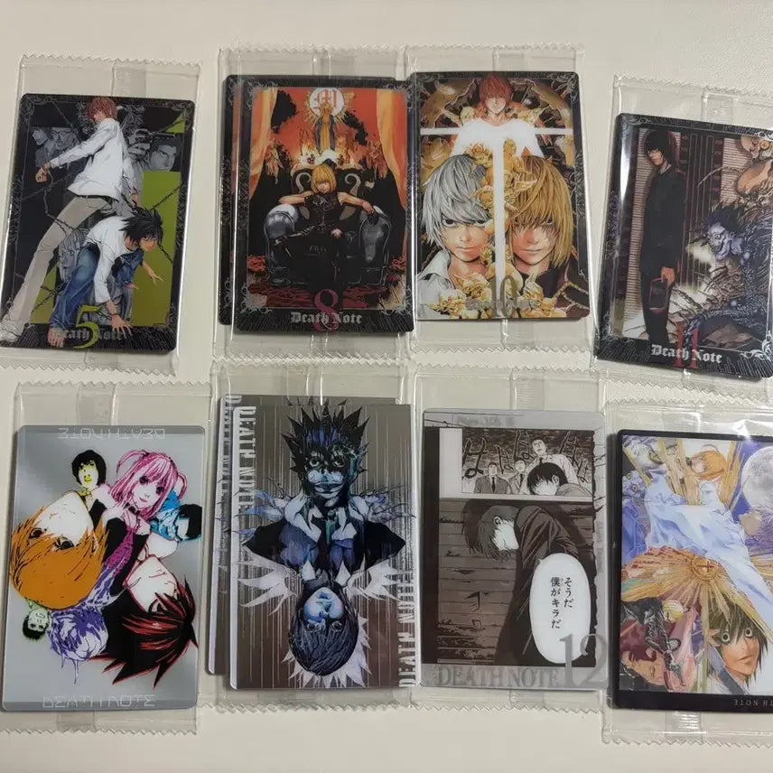 [BUNJANG] Death Note Wafer Card 10-Card Bundle Set / 데스노트 웨하스 10장 일괄