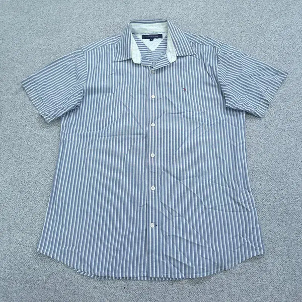 [BUNJANG] Tommy Hilfiger Short Sleeve Shirt M / M 타미힐피거 반팔 셔츠 | 0604C30