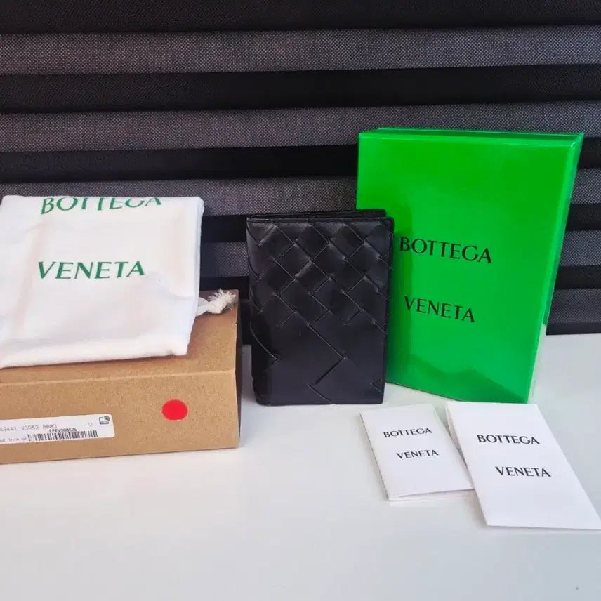 [BUNJANG] Bottega Veneta Intrecciato Card Holder Black / 보테가베네타 인트레치아토 카드명함지갑 블랙(상태최상)