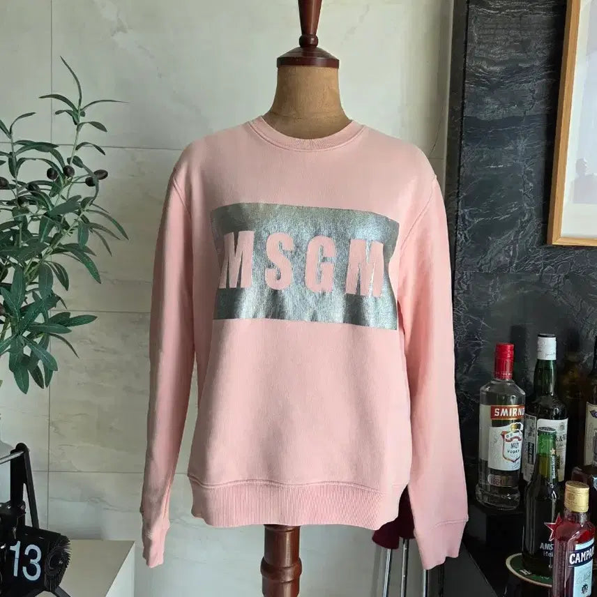 [BUNJANG] MSGM Oversized Sweatshirt Pink / MSGM  핑크 맨투맨