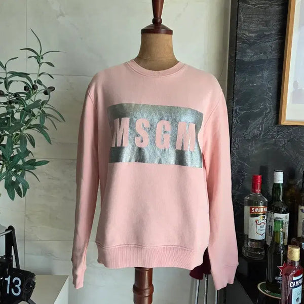 [BUNJANG] MSGM Oversized Sweatshirt Pink / MSGM  핑크 맨투맨