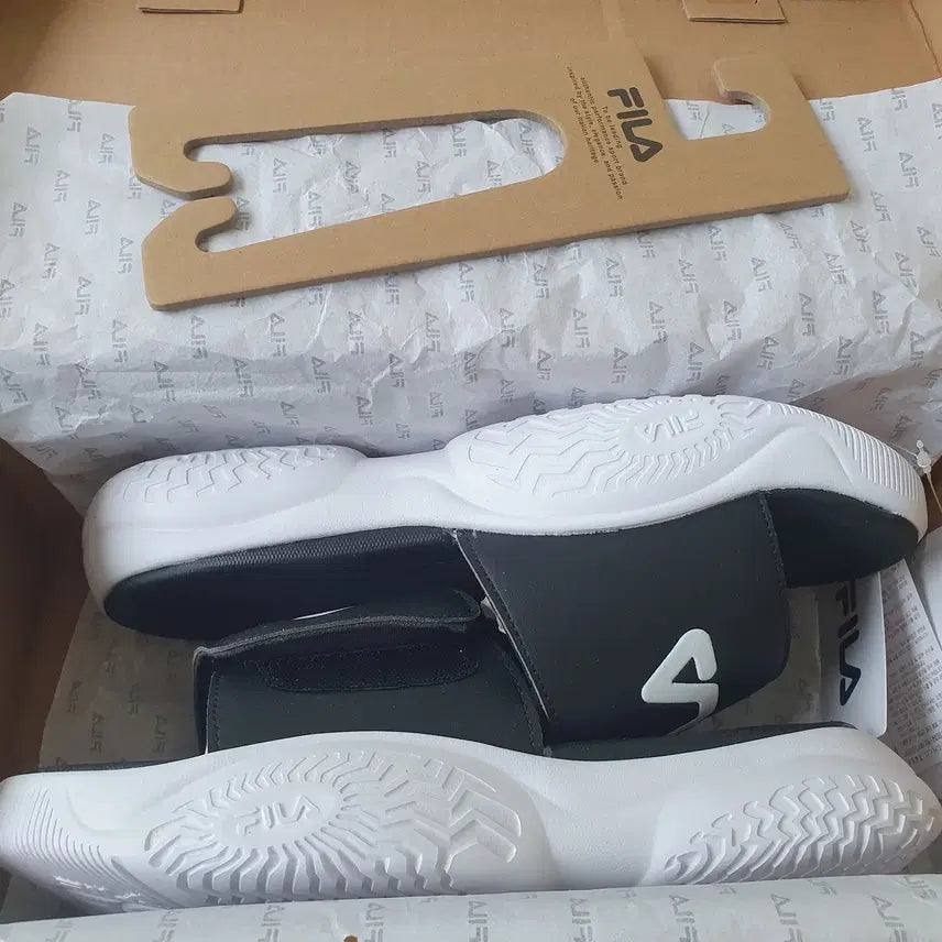 [BUNJANG] FILA Velcro Strap Slide Sandals / [260] FILA 벨크로 슬리퍼 택채 새제품,정품 판매합니다.
