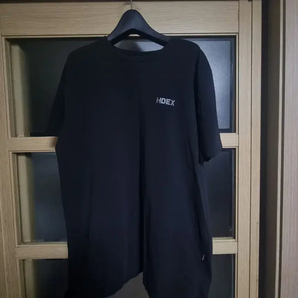 [BUNJANG] HDEX Short Sleeve T-Shirt Black XL / HDEX 반팔 티셔츠 블랙 XL