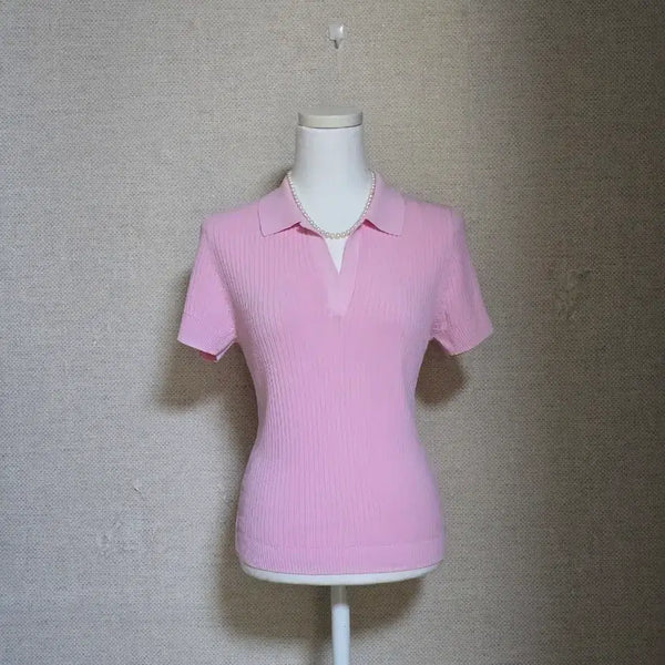 [BUNJANG] ZARA Knit Short Sleeve T-Shirt / ZARA)자라 여름 니트 반팔티