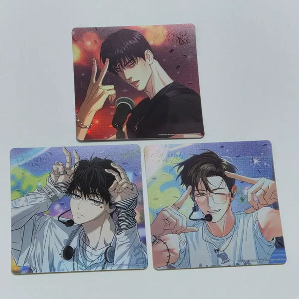 [BUNJANG] Sparkles Resin Stage "Yaho Chup" Yoon Seungho Bundle Set - Direct Cam Postcards / (일괄) 스파클즈 레진스테이지 직캠엽서-야화첩 윤승호, R2R, 시포개
