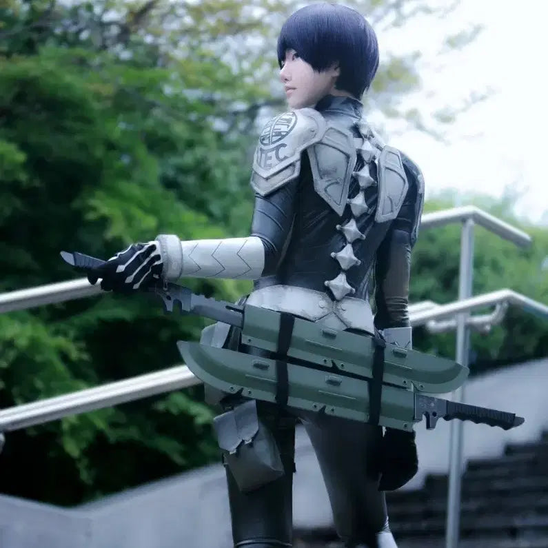 [BUNJANG] Kaiju No. 8 Male Character Battle Suit Cosplay Costume / 괴수8호 남캐 전투복 코스프레 의상