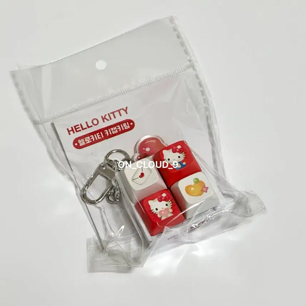 [BUNJANG] Sanrio Hello Kitty Keycap Keychain (New) / (새상품) 세븐일레븐 산리오 헬로키티 키캡 키링
