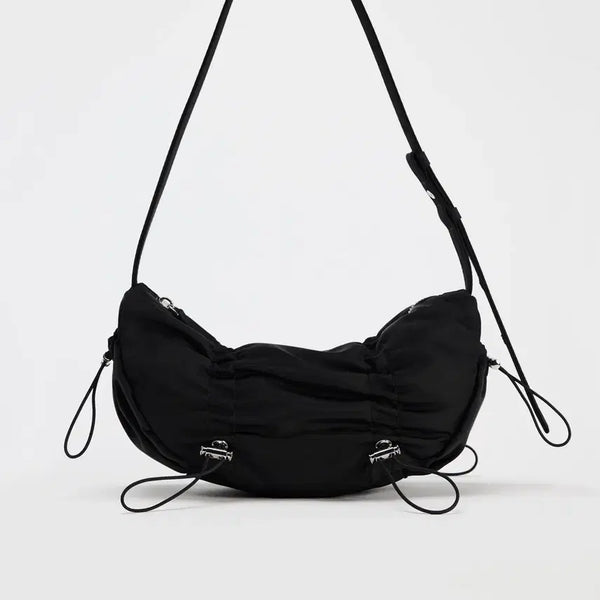 [BUNJANG] Zara String Shirring Shoulder Bag / zara 자라 스트링 셔링 숄더백