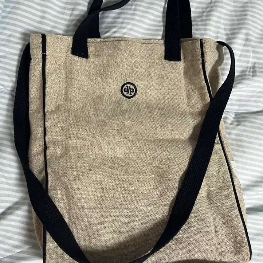 [BUNJANG] Depound Tote Bag Beige Logo / 드파운드 가방