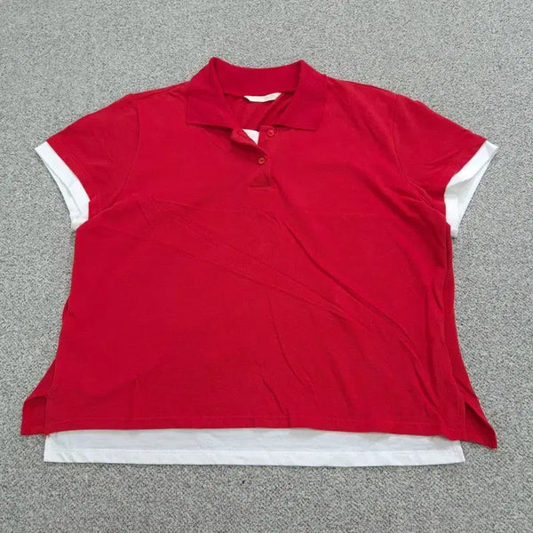 [BUNJANG] ZARA Short Sleeve Polo T-Shirt L / L 자라 반팔 카라티 | 0604C14