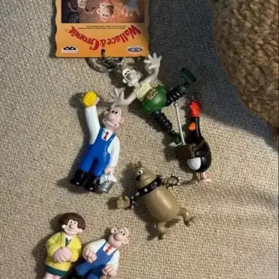 [BUNJANG] Wallace & Gromit Figure Set / 월레스와 그로밋 피규어 세트