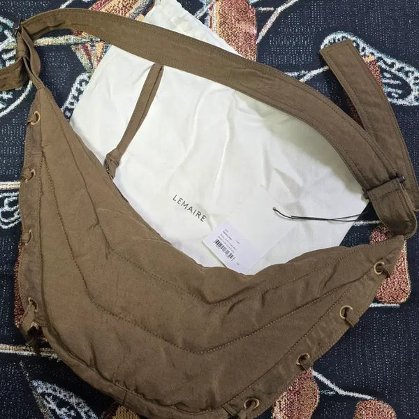 [BUNJANG] Lemaire Soft Game Bag Small Brown / [S] 르메르 소프트 게임백