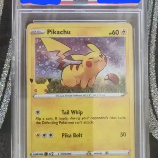 [BUNJANG] Pokemon Card North American English Edition 25th Anniversary Pikachu PSA 9 / 포켓몬카드 북미 영문판 25주년 기념 피카츄 PSA9 [내용 확인]