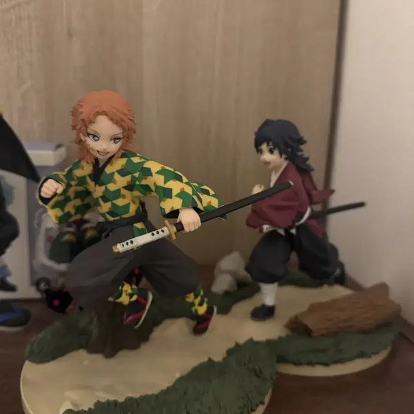 [BUNJANG] Sega Demon Slayer Giyu Tomioka & Sabito Childhood Figure / 기유 사비토 유년시절 어린시절 피규어 귀멸의 칼날 귀칼 세가 굿즈